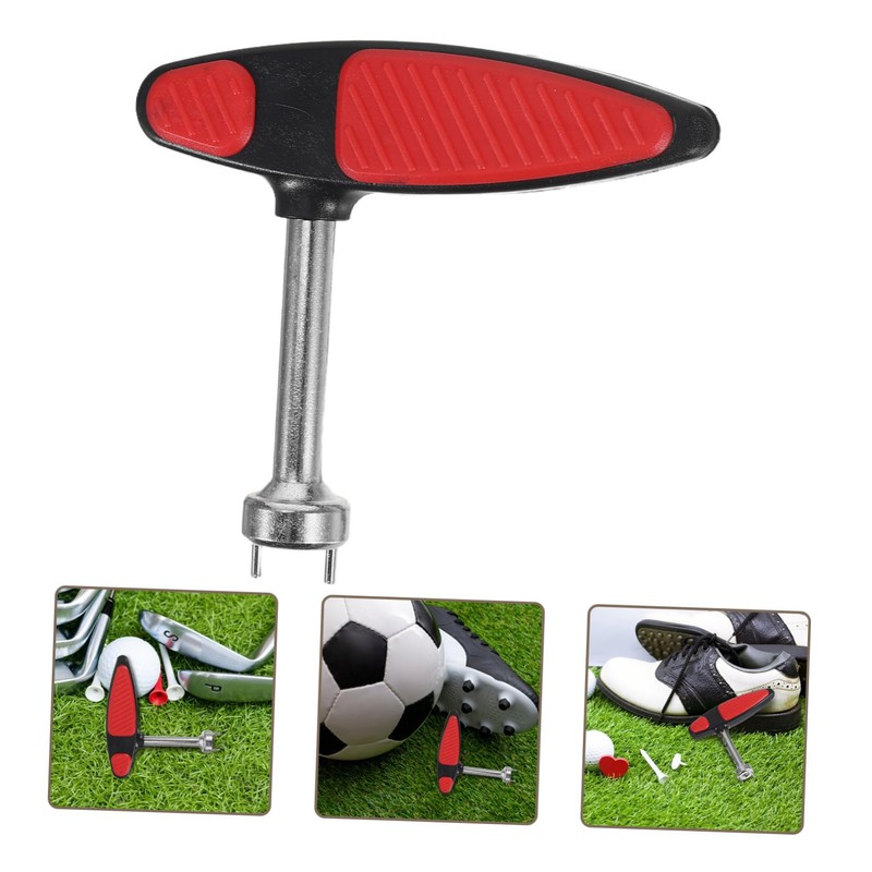 Mipcase Golf Shoe Spike Wrench Tool Stainless Steel Cleat Remover