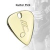 Dilwe 5 Pcs Guitar Picks, Metal Pick Plectrum for Acoustic
