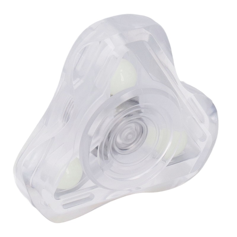 Fingertip Gyroscope Glow in The Dark 3 Leaves Reduce Anxiety