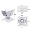 Coolotic Security Camera Mounting Hardware Security Camera Bracket Iron Wall