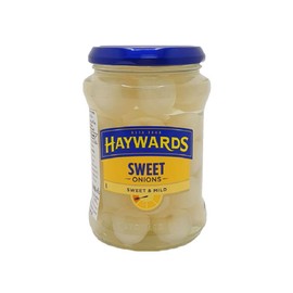 Haywards Sweet and Mild Silverskin Onions 400G (Pack of 3)