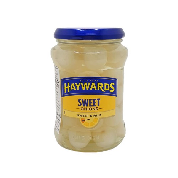 Haywards Sweet and Mild Silverskin Onions 400G (Pack of 3)
