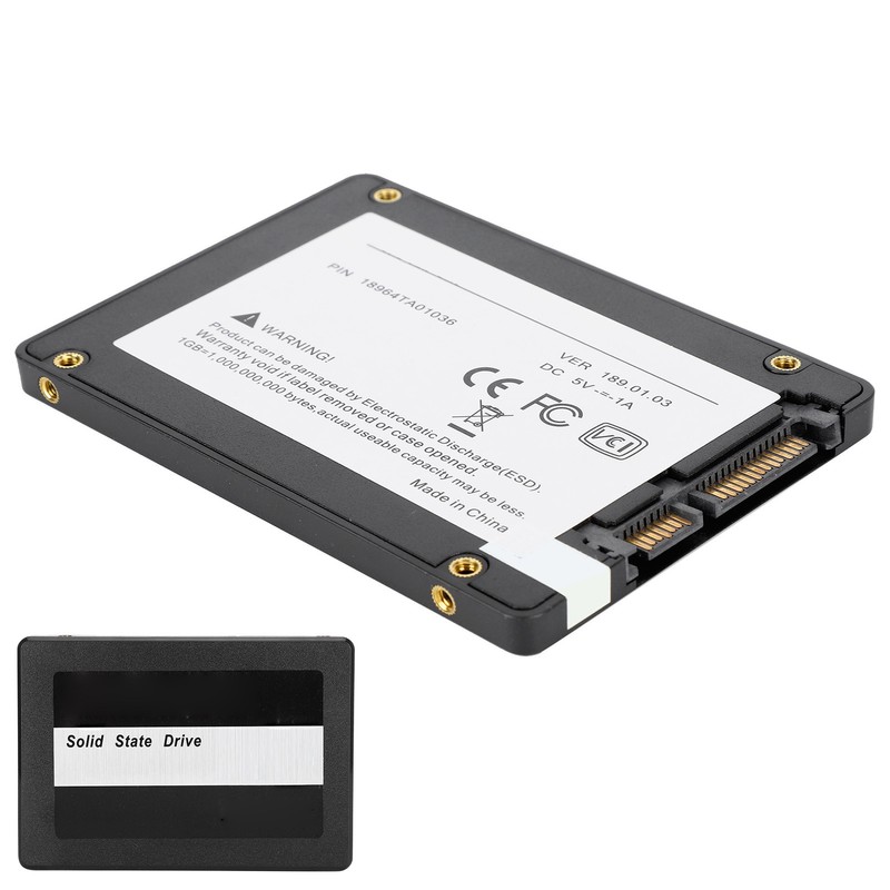 SSD Black Builtin Solid State Hard Disk Drive for Laptop