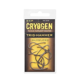ESP Cryogen Trig Hammer Barbless Carp Hooks: 4