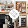 votuyet 20Pcs 5mm-3/4"Clear Cabinet Shelf Clips,which can be Used for