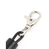 sourcing map Plastic Lobster Clasp Spring Coil Cord Keychain Strap
