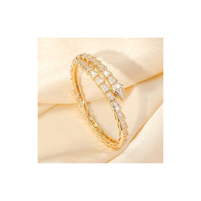SVNXI Bracelet Snake Shape Adjustable Bangle Fashion Classic Style Male