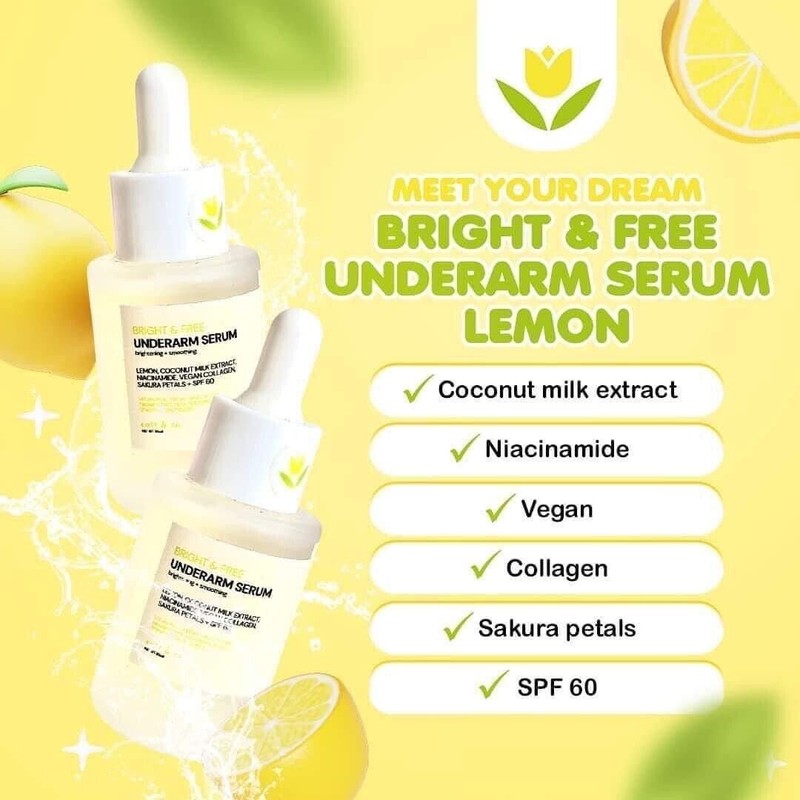 Catt & Co Bright & Free Underarm Serum, 30ml