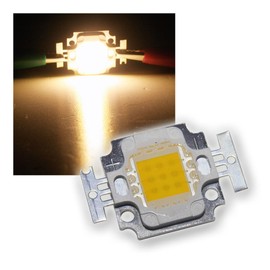 3x LED Chip 10 W High Power Warm White Square