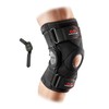 McDavid Rodillera articulada, con correas cruzadas Negro Large