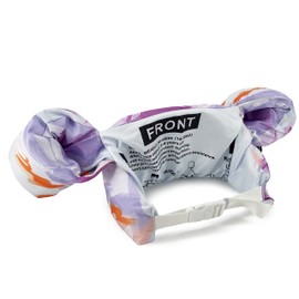 TaktZeit Swim Vest Learn to Swim for Boys Girls 30-50 lbs Pool Floaties for Swimming (Purple Ink)
