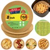 Stoear Air Fryer Paper Liners Disposable: 150Pcs 8 Inch Special
