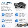 JESSINIE 5pcs SC7A20H 3‑Axis MEMS Accelerometer and Tilt Sensor Module,