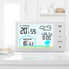AIXXCUVQ Indoor Outdoor Thermometer Temperature and Humidity Sensors Trend Forarrow