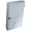 17"x10"x3" OUTDOOR CABLETEK ENCLOSURE PLASTIC GRAY CASE UTILITY CABLE BOX