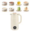 Soybean Milk Machine, Electric Soy Milk Maker Stainless Steel Multifunctional