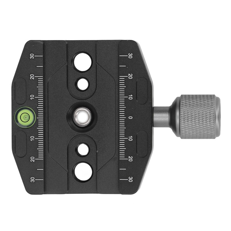 Quick Release Plate Universal Aluminum Alloy SLR Camera Tripod Head
