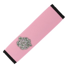 Hihaha Seat Belt Shoulder Pad Rose Print/Backpack Shoulder Pad Multifunctional Seat Belt Pad Cover for Truck Car SUV/Comfort Breathable Cloth 6.5x23cm / 1pcs Pink Green