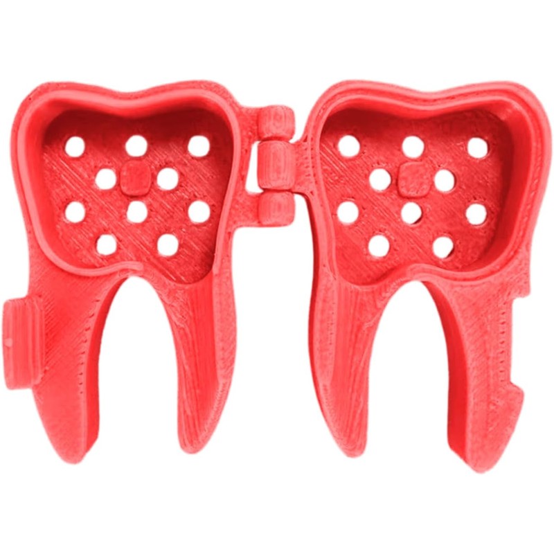 Estuche protector para cabezal de cepillo de dientes con orificio