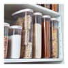 IKEA 365+ Dry food jar with lid, transparent, white, 2.3