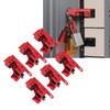 6Pcs Circuit Breaker Lockout Bundle Grip Style Standard Lock Tag