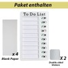 Checklist Board, Stick-On Task List, Reusable Memo Board for Children,