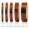 selizo 5 Pack Heat Tape Hight Temp Tape Sublimation Heat