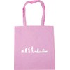 Hippowarehouse Canoeing evolution Tote Shopping Gym Beach Bag 42cm x38cm,