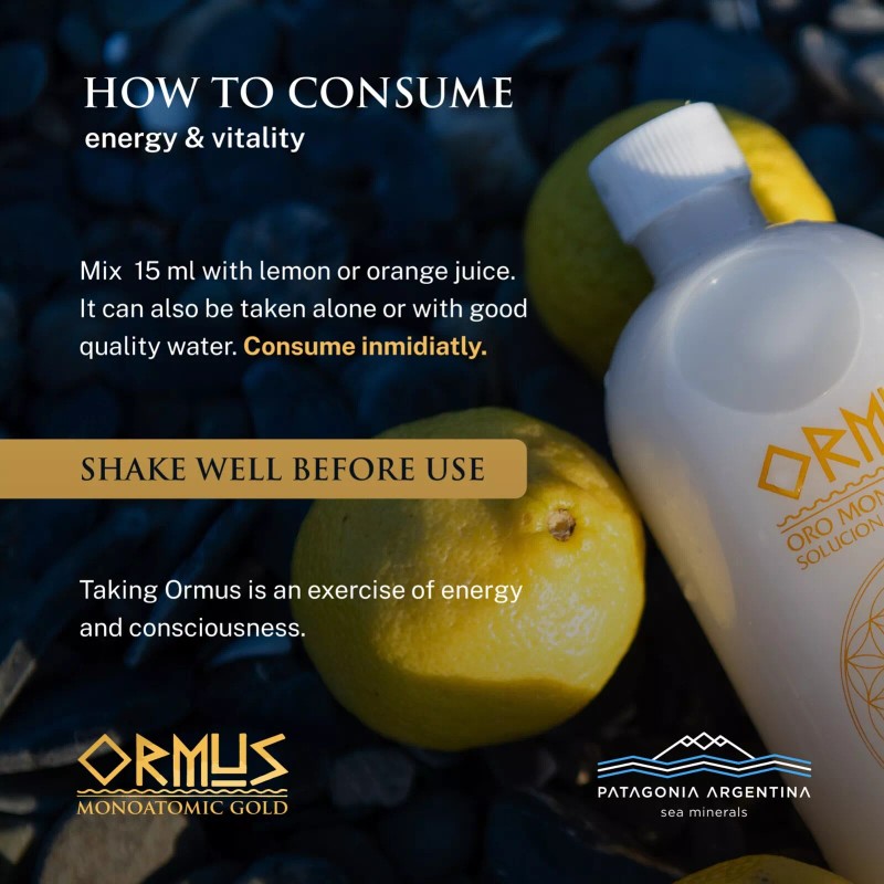 ORMUS PATAGONIA ARGENTINA KIT 1 ORMUS/MONOATOM