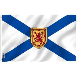 ANLEY Fly Breeze 3x5 Foot Nova Scotia Flag - Vivid Color and UV Fade Resistant - Canadian Province of Nova Scotia Flags with Brass Grommets 3 X 5 Ft