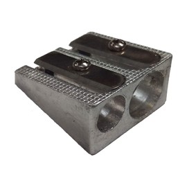 Aluminium Pencil Sharpener - Double Hole