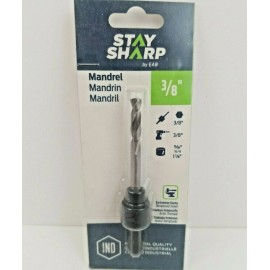 Stay Sharp 3/8" Hex Shank Mandrel 1054202 Stay Sharp by EAB Professional