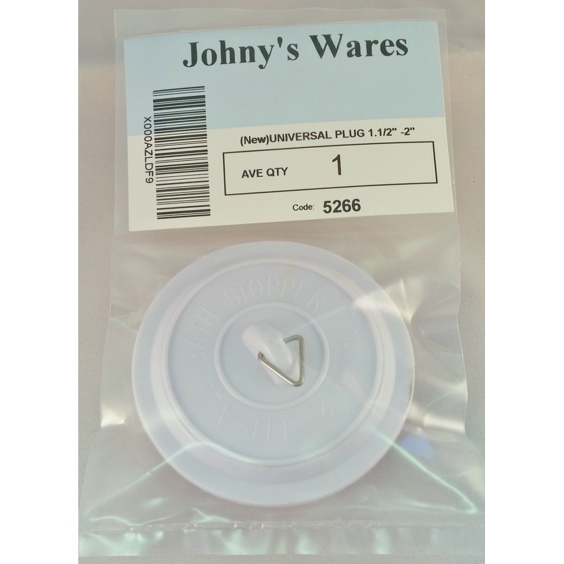 Johny’s Wares universal sink plug, 3.8 cm