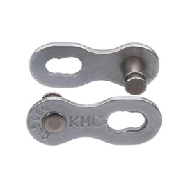 KMC Unisex's 9 Speed EPT MissingLink Joining Link, Dark Silver, 2 Pairs