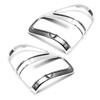 Sizver Triple Chrome 2pcs Tail Light Outer Trim Compatible with