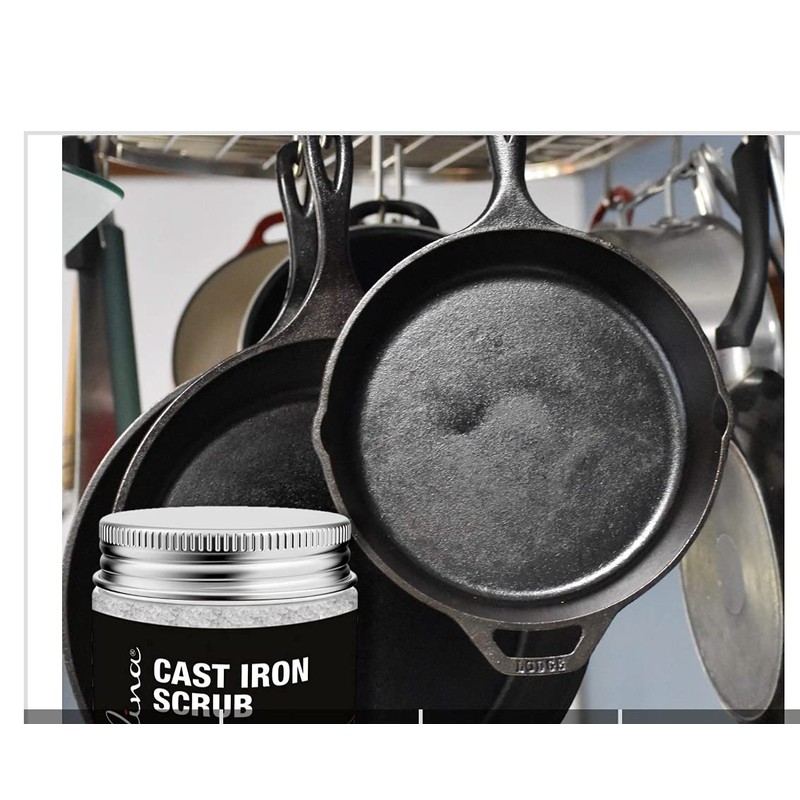 Culina Cast Iron Cleaning & Restoring Scrub | Removes Rust