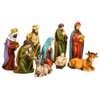 Kurt S. Adler 4 to 5-Inch Resin Table Piece Nativity,