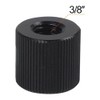 [Z-Jing] 4pcs 1/4" Female Thread Conversion Adapter Barrel Nut 3/8"