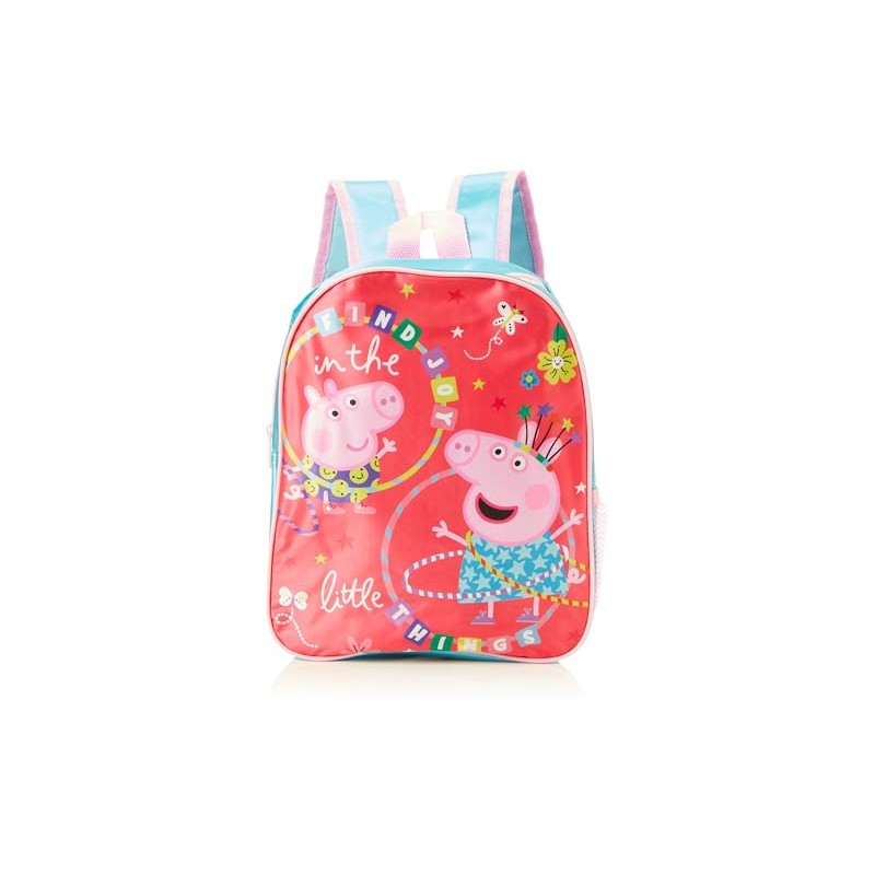 TDL Girls Favourite Pig Pink Hula Backpack Childrens Character Bag