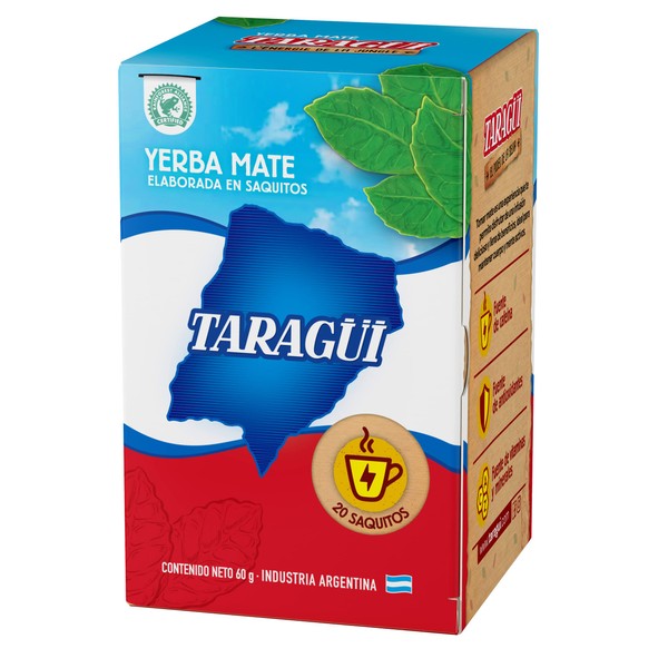 Taragui Mate Tea Bags (Pack of 20)