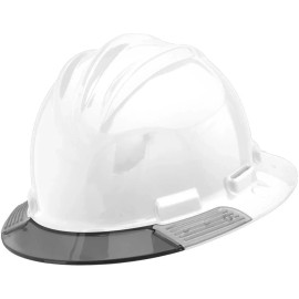 Bullard AVWHRG White Hard Hat with Grey Visor and Flex-Gear Suspension