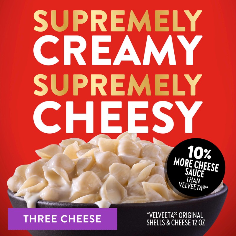 Stouffer's Supreme Shells And Cheese, Three Cheese, Boxed Mac Cheese