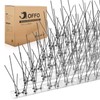 OFFO Bird Spikes Pre-Assembled for Pigeons Birds, Cover 48.7 Feet