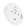 Glass Break Detector, High Sensitivity Alarm Sensor, Round DC 9-16V,