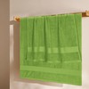 GLAMBURG Premium Cotton 4 Pack Bath Towel Set - 100%