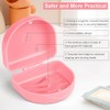 OFFCUP Braces Box with Aligner Removal Tool Clip Box Portable