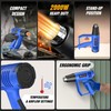 2000W Heat Gun with 4 Nozzle Accessories, Dual Temperature Setting