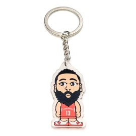 James Harden Player Keychain - Durable Basketball Charm, 13-Time All-Star Gift for Fans, Kids, Men, Women | MVP-Inspired Collectible Accessory for Keys, Bags & Backpacks
