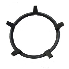 Wok Ring/Non Slip Black Cast Iron Stove Trivets for Kitchen Wok Support Ring Cooktop Range Pan Holder Stand Stove Rack Milk Pot Holder for Gas Hob - Gas Stove accessories