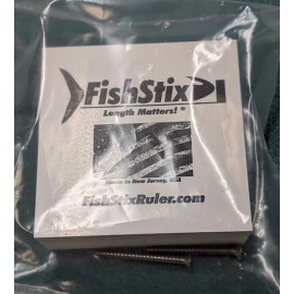 FishStix Products Fishing Ruler Nose Bump Plastic Measuring Device Decal Fish Ruler Many Sizes - FS 40